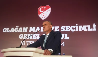 TFF’nin yeni başkanı İbrahim Hacıosmanoğlu, teşekkür konuşması yaptı Açıklaması