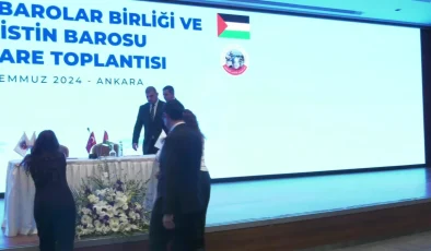 Türkiye Barolar Birliği ve Filistin Barosu İş Birliği Protokolü İmzaladı