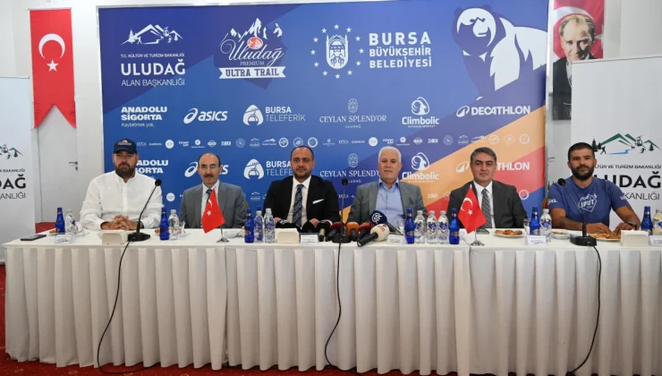 Uludağ Premium Ultra Trail’in basın toplantısı yapıldı