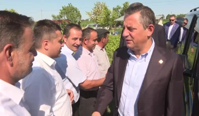 CHP Genel Başkanı Özgür Özel, Burdur’da Üreticilerle Buluştu