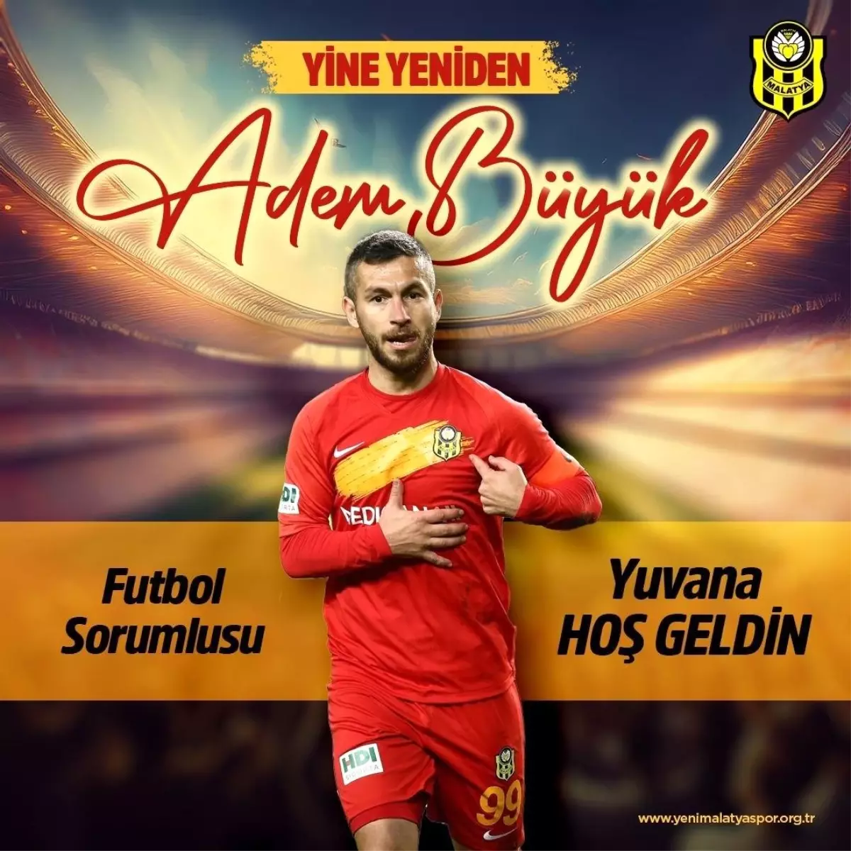 Yeni Malatyaspor’da Adem Büyük Dönemi