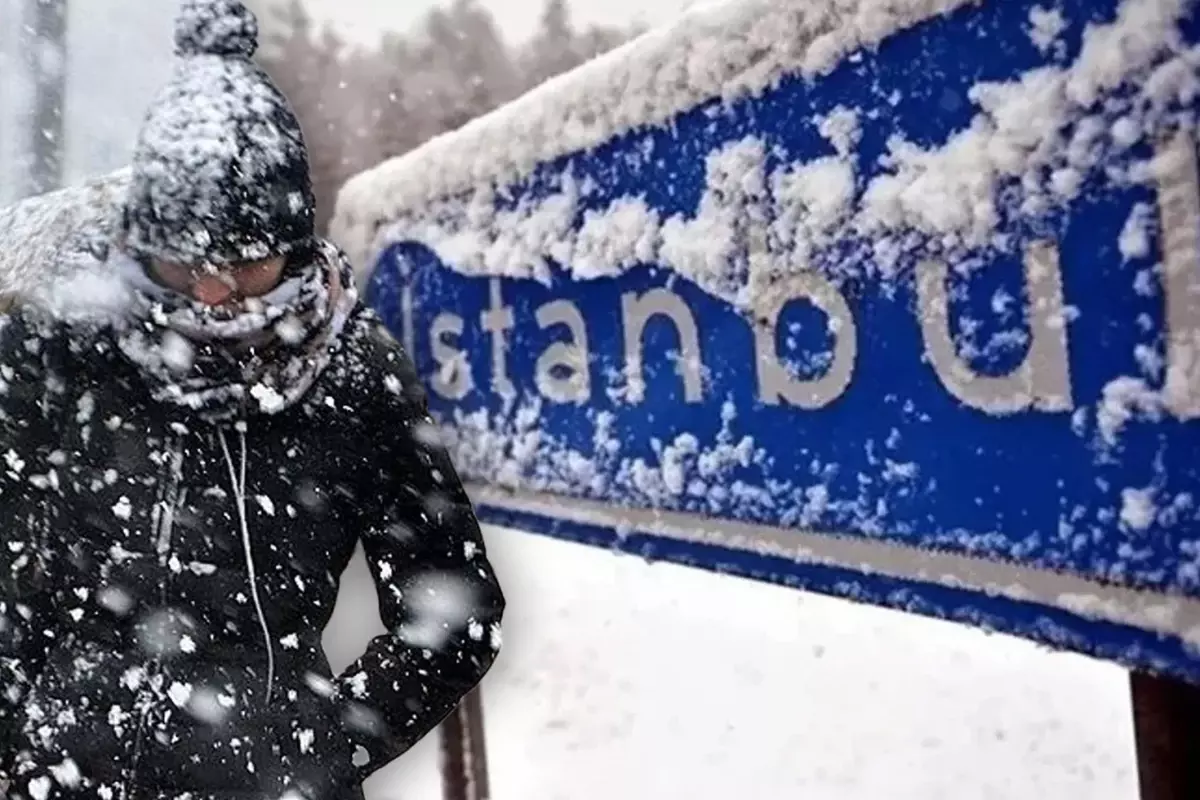 AKOM saat verdi! İstanbul’a kar geliyor