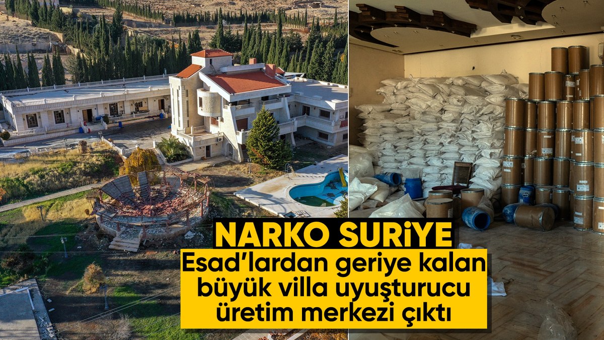 Şam’da Mahir Esad’e ait yeni uyuşturucu imalathaneleri ortaya çıktı